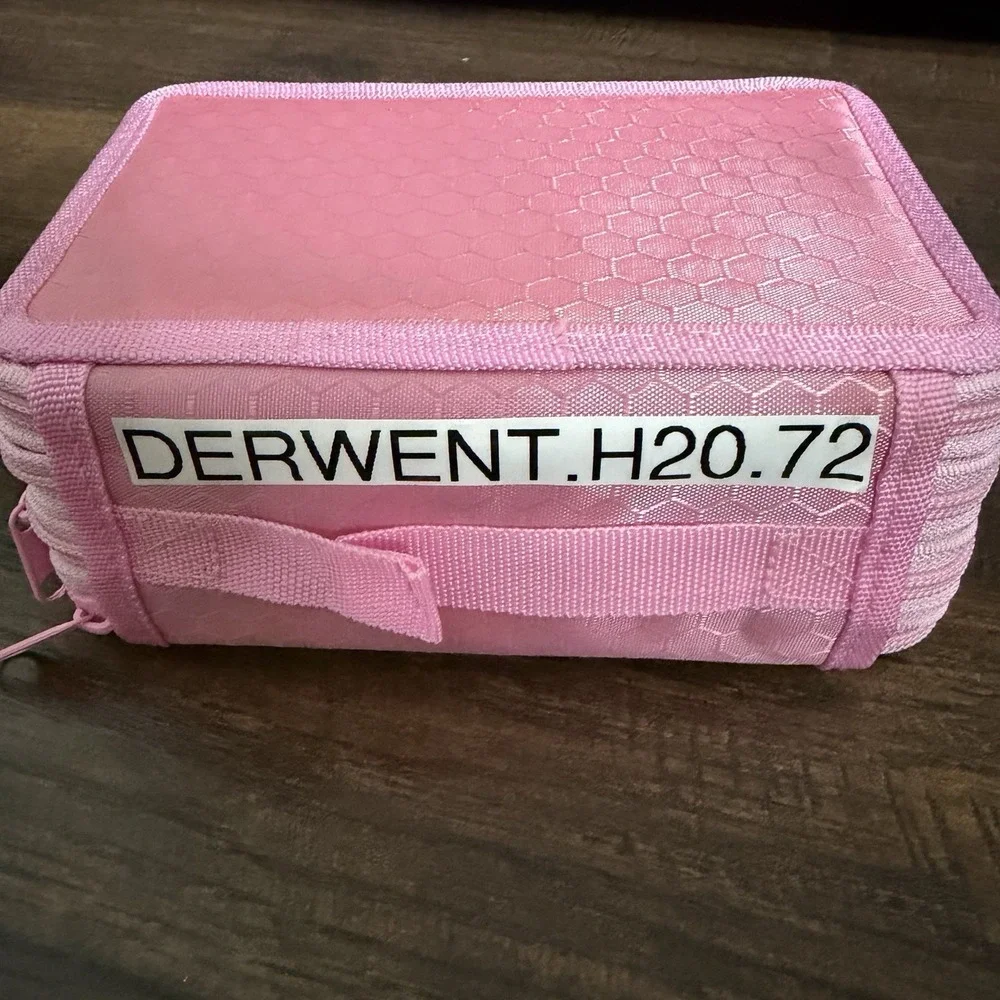 Derwent Watercolor Pencil Set of 72 England Pink Case 2 Lyra Rembrandt Splender